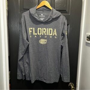 Florida Gators Colosseum Hoodie Tshirt Men’s L Gray OHT Support Troops NCAA